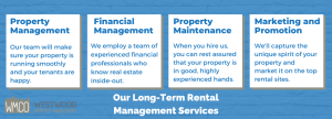 Westwood's long-term rental management services