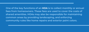 What are HOA fees